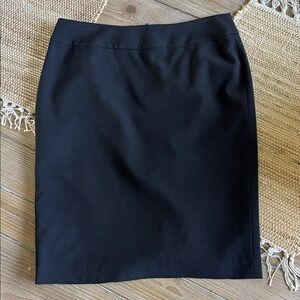 Nine West Classic Black Pencil Skirt Size 8
